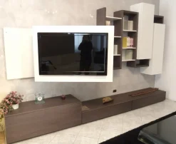 Parete attrezzata Skyline di Astor mobili in OFFERTA OUTLET