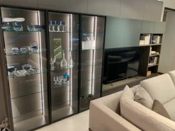 Parete attrezzata Soggiorno eucalipto di Novamobili scontata del 30%