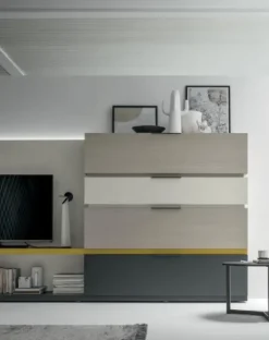 Parete attrezzata Space s003 di Tomasella scontata del 30%