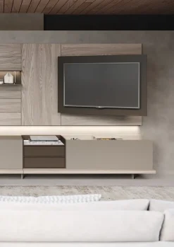 Parete attrezzata Story 2 della firma Astor mobili con un ribasso esclusivo