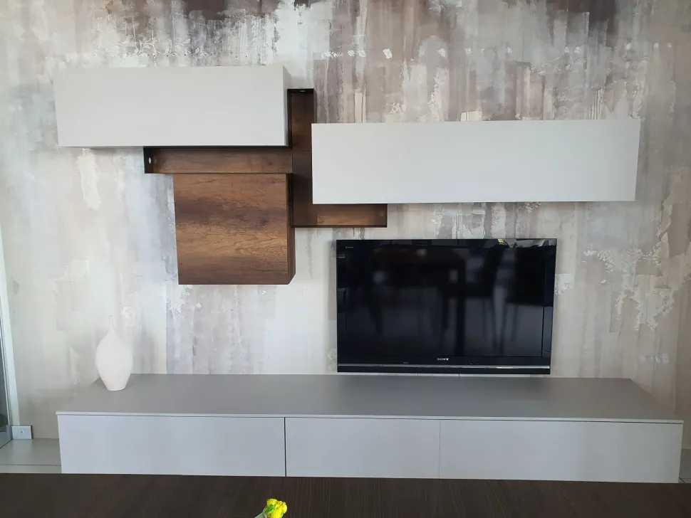 Parete attrezzata Tetris Tomasella in stile moderno a prezzo scontato