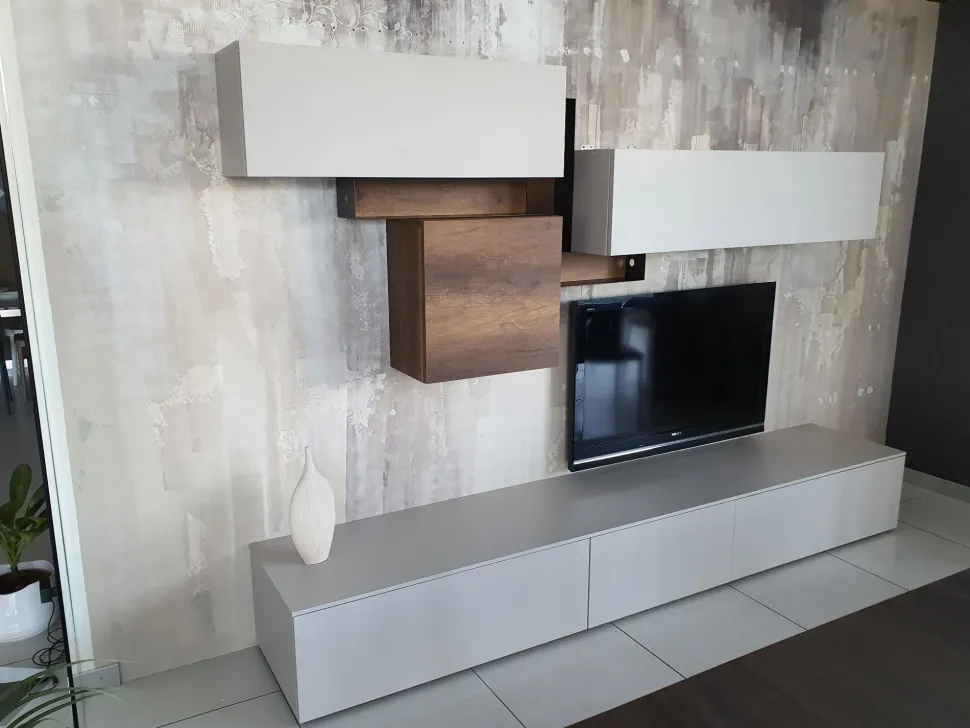 Parete attrezzata Tetris Tomasella in stile moderno a prezzo scontato