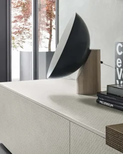 Parete attrezzata Tomasella in laminato materico A101 a prezzo scontato