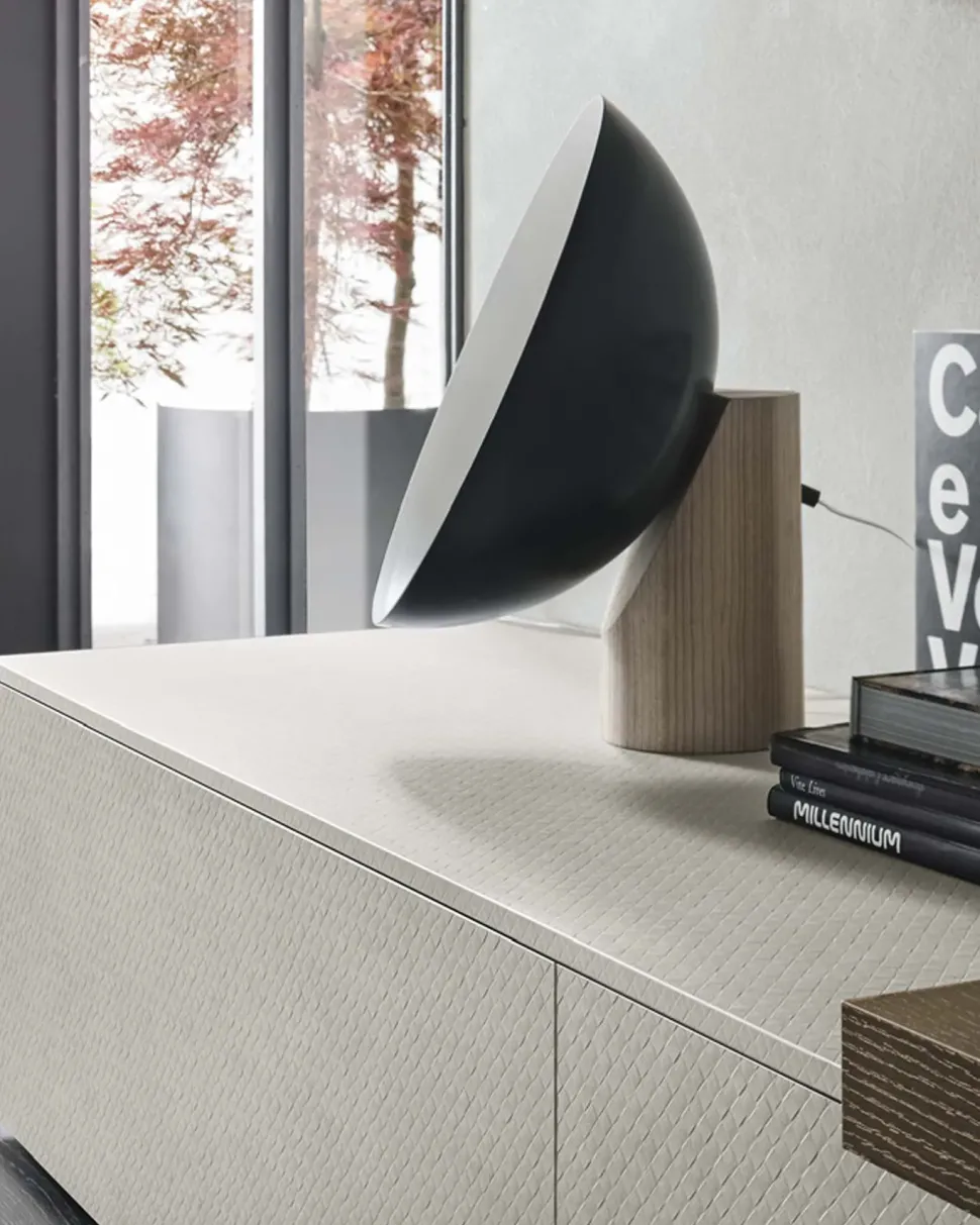 Parete attrezzata Tomasella in laminato materico A101 a prezzo scontato