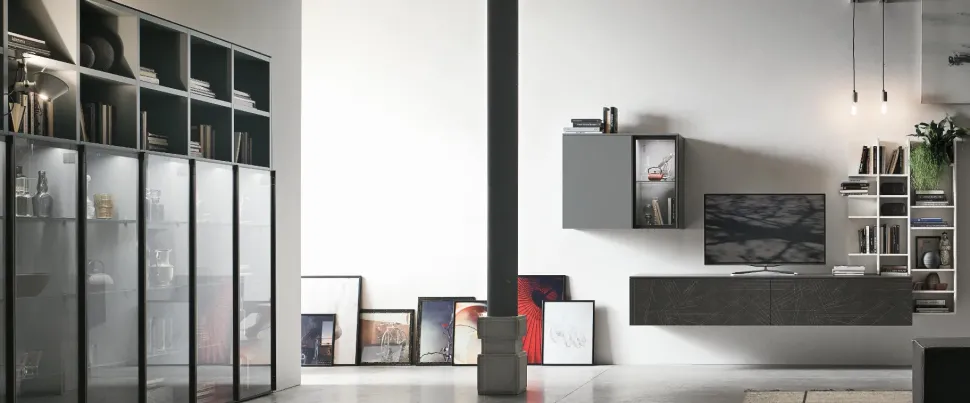 Parete attrezzata Tomasella A103 PREZZI OUTLET