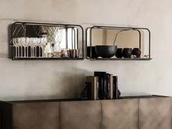 Parete attrezzata Tresor Cattelan in vetro a prezzo scontato