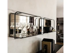 Parete attrezzata Tresor Cattelan in vetro a prezzo scontato