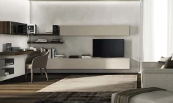 Parete attrezzata Vitality luce c07 della marca Colombini casa con uno sconto esclusivo