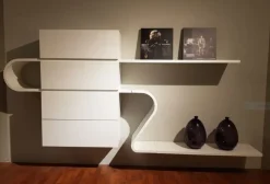 Parete attrezzata Wave della firma Novamobili con uno sconto esclusivo