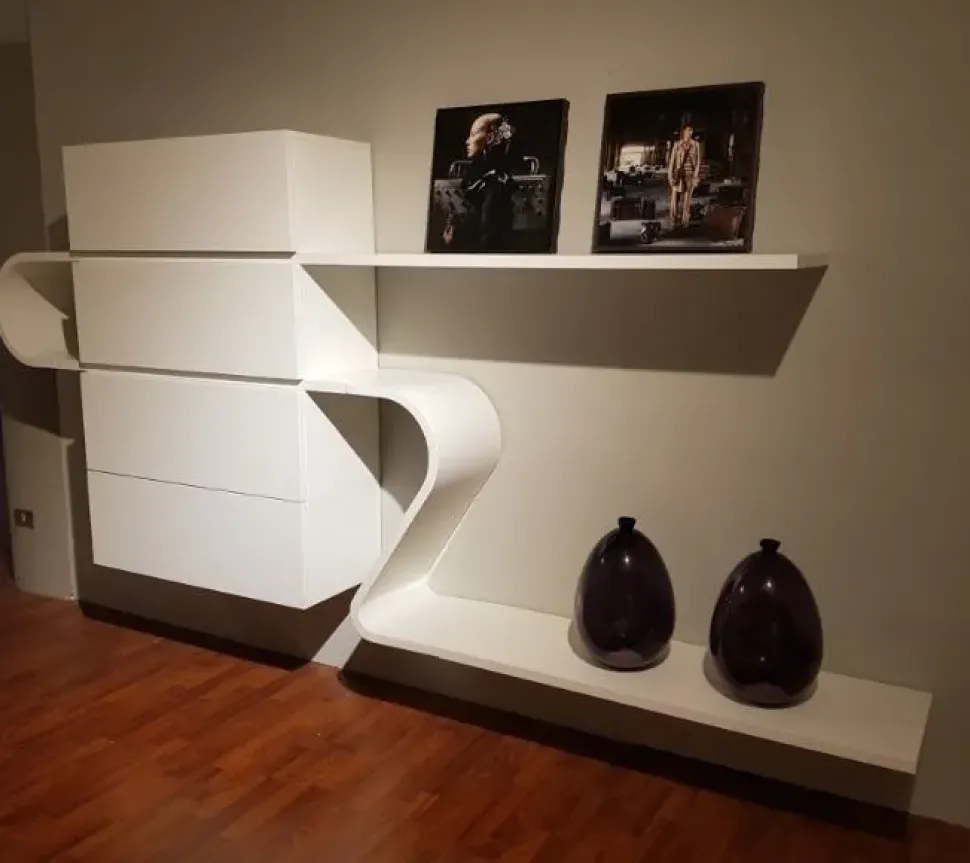 Parete attrezzata Wave della firma Novamobili con uno sconto esclusivo