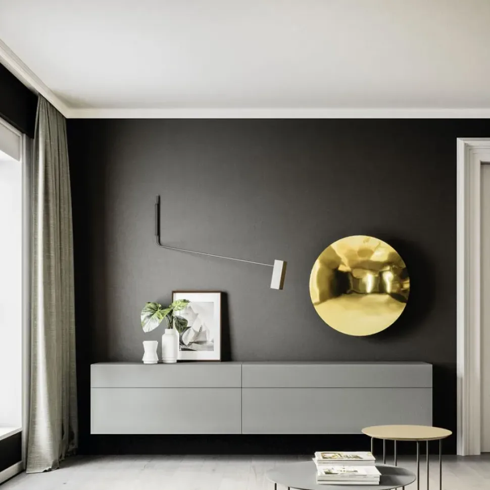 Parete attrezzata Yad 26 di Orme scontata del 30%