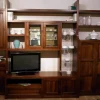 Parete libreria classica  Artigianale - falegnameria scontato del -50 %