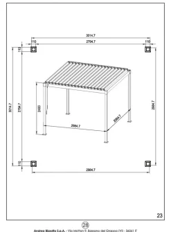 Pergotenda Garda Bizzotto ad un prezzo mai così piccolo