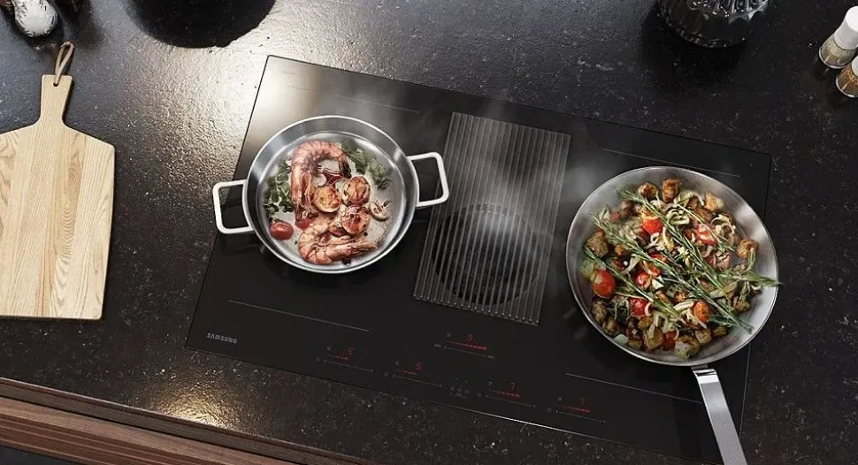 Piano cottura Aspirante 80 cm nz84t9747uk della marca Samsung a prezzo Outlet