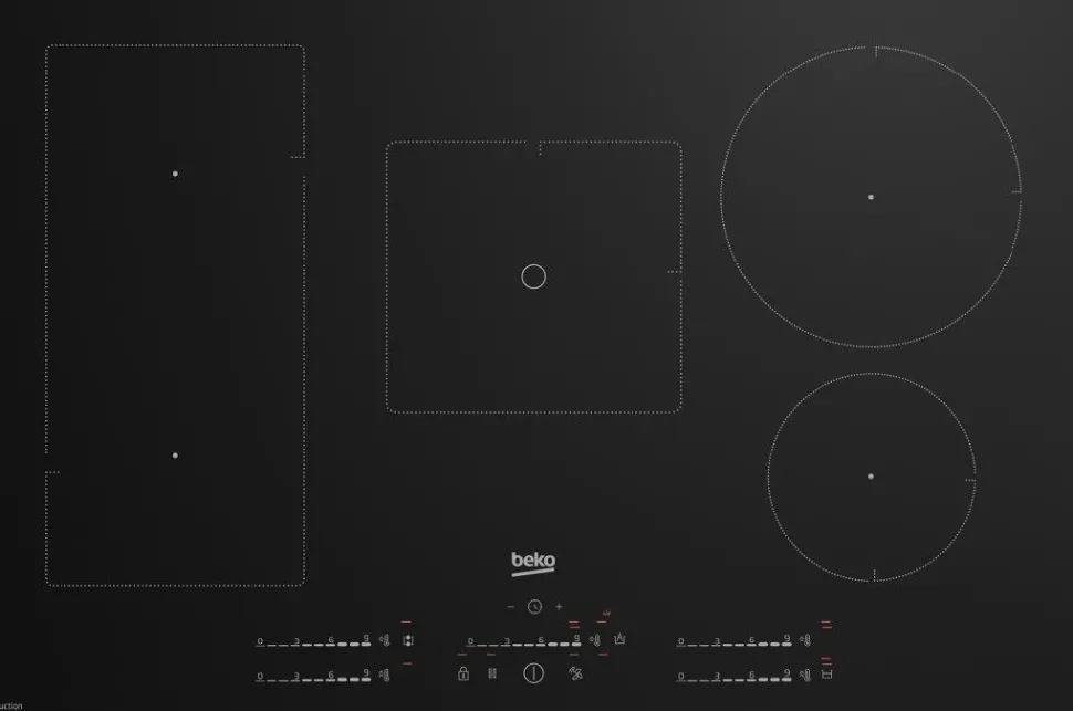 Piano cottura Beko 5 zone con 1 flexy del brand Beko a prezzo scontato
