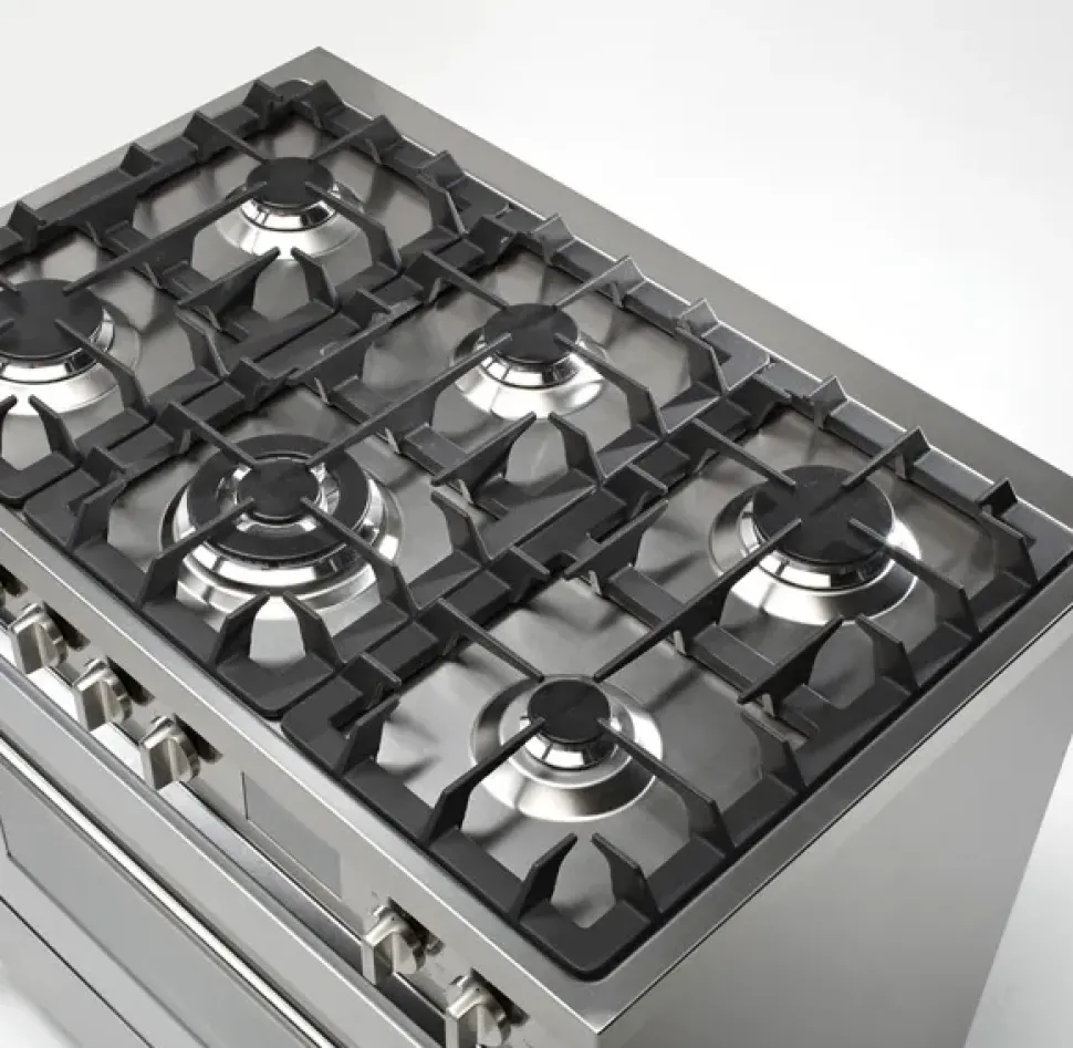 Piano cottura modello Enfasi 90 Steel a PREZZI OUTLET