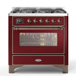 Piano cottura modello Majestic m09n della marca Ilve a prezzo scontato