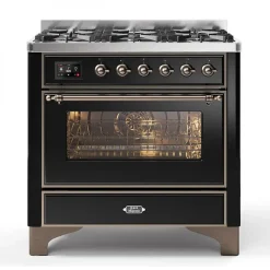 Piano cottura modello Majestic m09n della marca Ilve a prezzo scontato