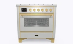 Piano cottura modello Majestic m09n della marca Ilve a prezzo scontato