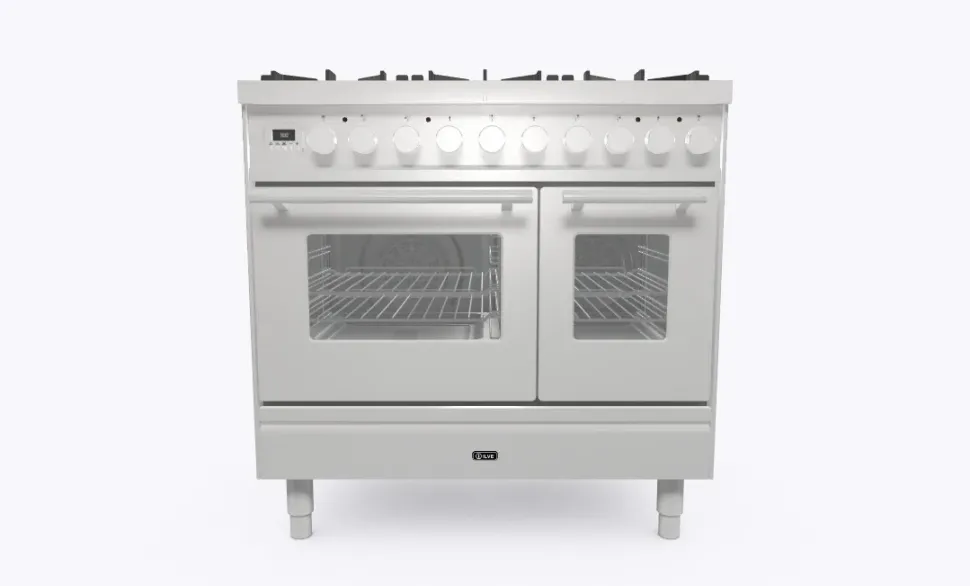 Piano cottura modello Professional plus pd09w della marca Ilve a prezzo ribassato