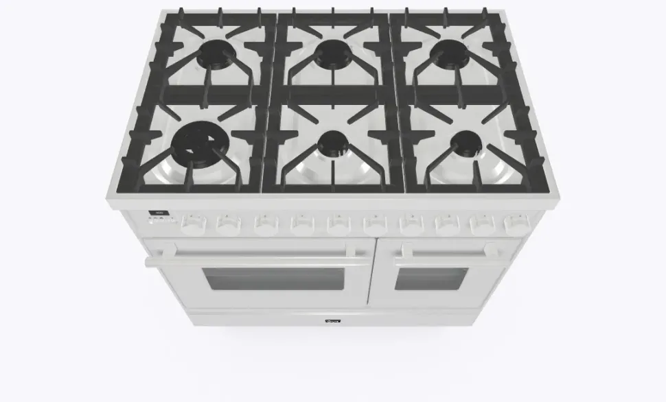 Piano cottura modello Professional plus pd09w della marca Ilve a prezzo ribassato