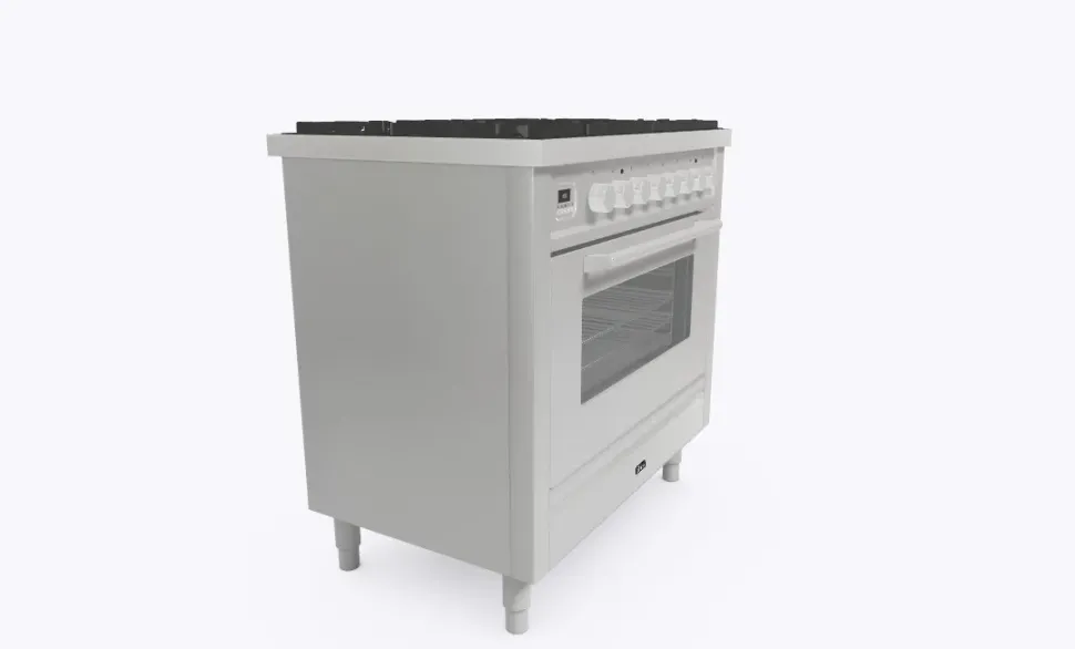 Piano cottura modello Professional plus p09w della marca Ilve a prezzo scontato