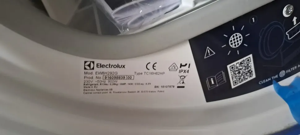 Piccoli elettrodomestici Electrolux: Electrolux ew8h292g asciugatrice a prezzi outlet