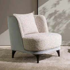 Poltrona Amanda outlet Diotti.com in Tessuto SCONTATA