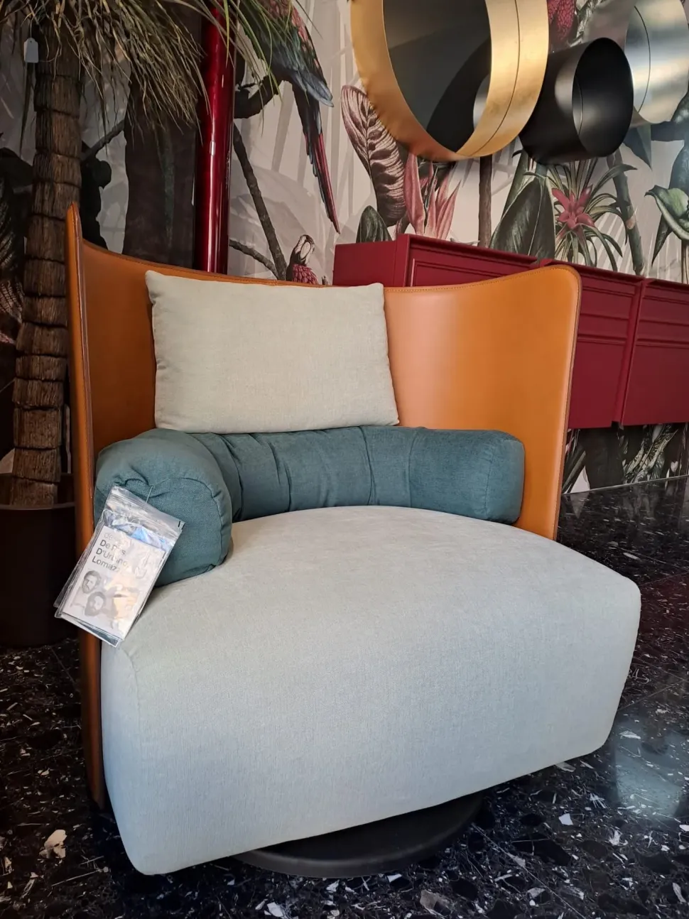 Poltrona Campiello+ Zanotta in Tessuto SCONTATA