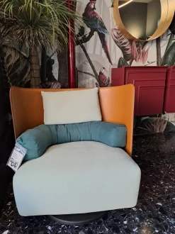 Poltrona Campiello+ Zanotta in Tessuto SCONTATA