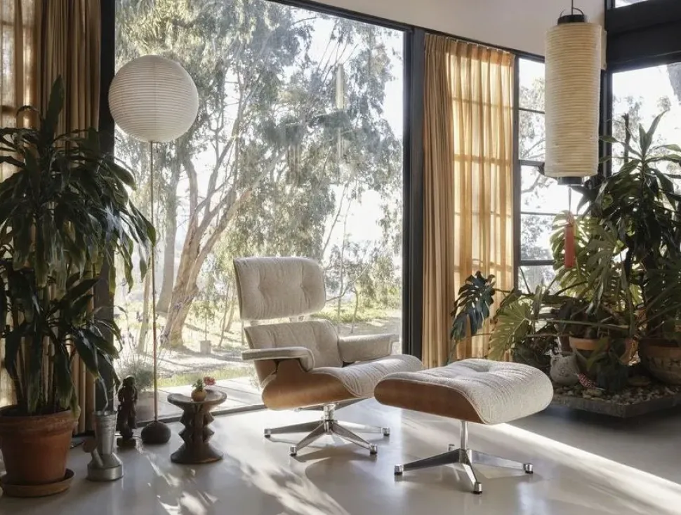 Poltrona con poggiapiedi Long chair Collezione esclusiva a prezzo scontato