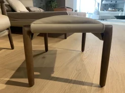 Poltrona con poggiapiedi Times lounge  Poltrona frau a prezzo Outlet