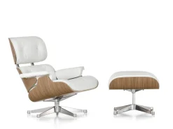 Poltrona con poggiapiedi Lounge chair & ottoman a prezzo Outlet