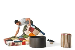 Poltrona con seduta estraibile Huggy Lago a prezzo scontato