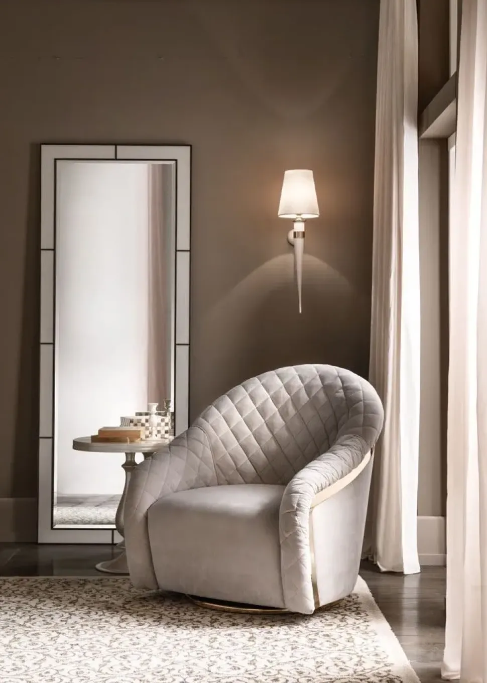 Poltrona con seduta fissa Portofino Cantori in Offerta Outlet