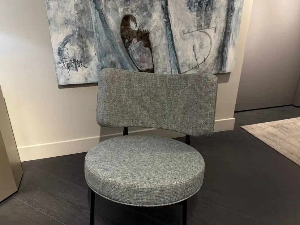 Poltrona con seduta fissa Coco Calligaris a prezzo Outlet