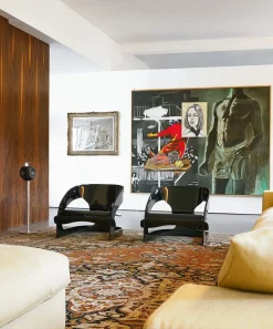 Poltrona con seduta fissa Joe colombo Kartell in Offerta Outlet