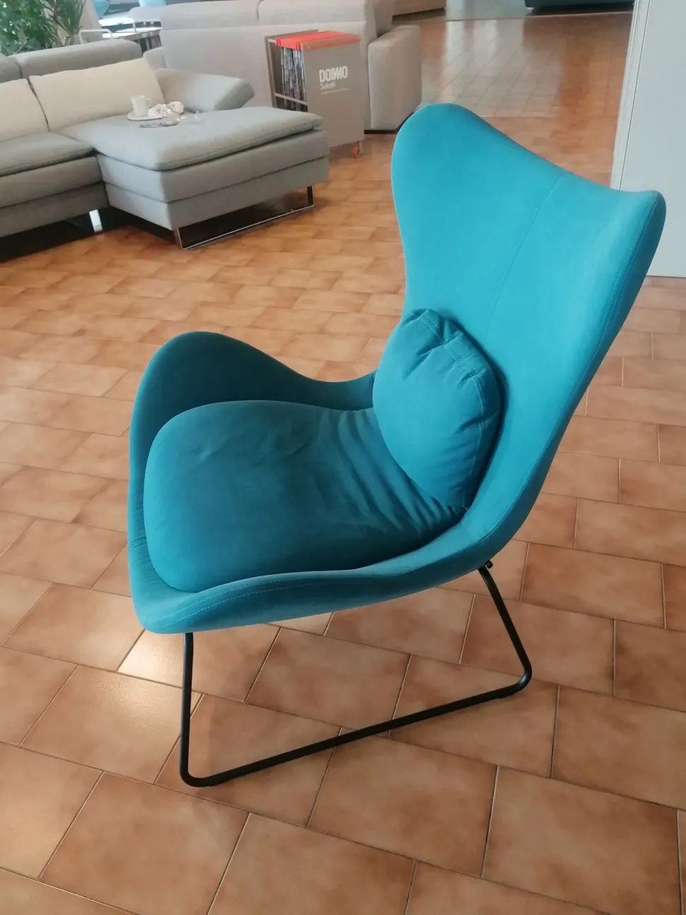 Poltrona con seduta fissa Lazy Calligaris in Offerta Outlet