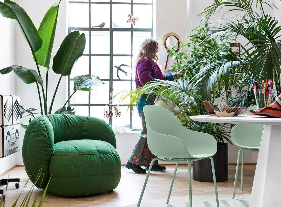 Poltrona con seduta fissa Reef Connubia in Offerta Outlet approfittane ora!