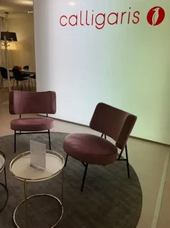 Poltrona con seduta fissa Coco Calligaris a prezzo scontato