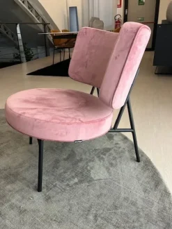 Poltrona con seduta fissa Coco Calligaris a prezzo scontato