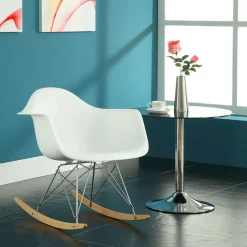 Poltrona con seduta fissa Poltrona eames in plastica rar vitra  Molteni & c in Offerta Outlet