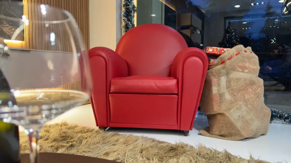 Poltrona con seduta fissa Vanity fair Poltrona frau a prezzo Outlet approfittane ora!