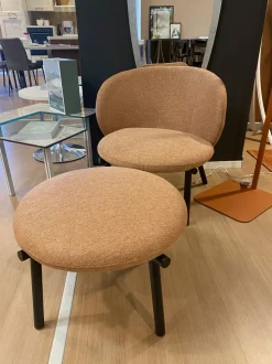 Poltrona con seduta fissa Kyoto Target point a prezzo scontato