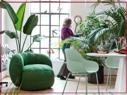 Poltrona con seduta fissa Reef Connubia a prezzo Outlet