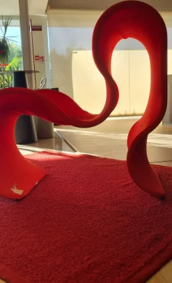 Poltrona con seduta fissa Fiocco Busnelli in Offerta Outlet