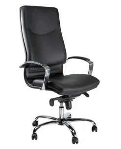 Poltrona da ufficio in ecopelle Zeta direzionale a marchio Compir in offerta