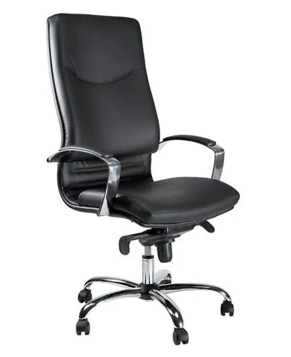 Poltrona da ufficio in ecopelle Zeta direzionale a marchio Compir in offerta