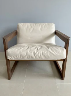 Poltrona Dakar Artigianale in Pelle SCONTATA