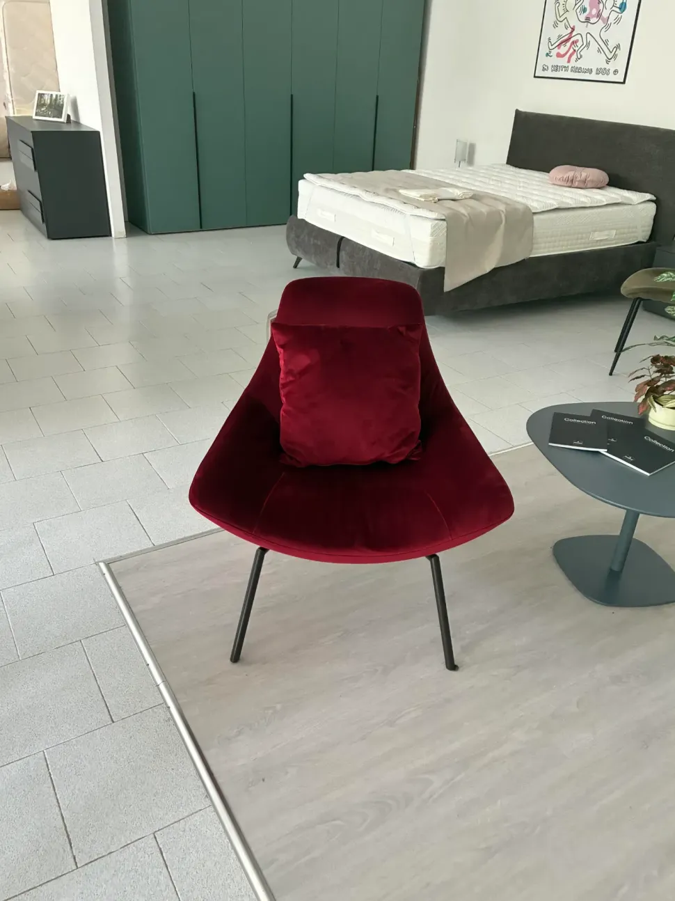 Poltrona in Microfibra Thelma Doimo salotti in Offerta Outlet